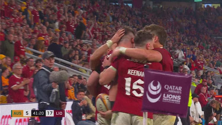A dream start to the second half for The Lions | Lions Tour 2025