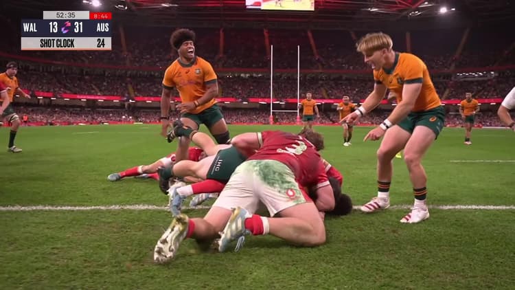 Matt Faessler's Hat-Trick v Wales | Wallabies 2024