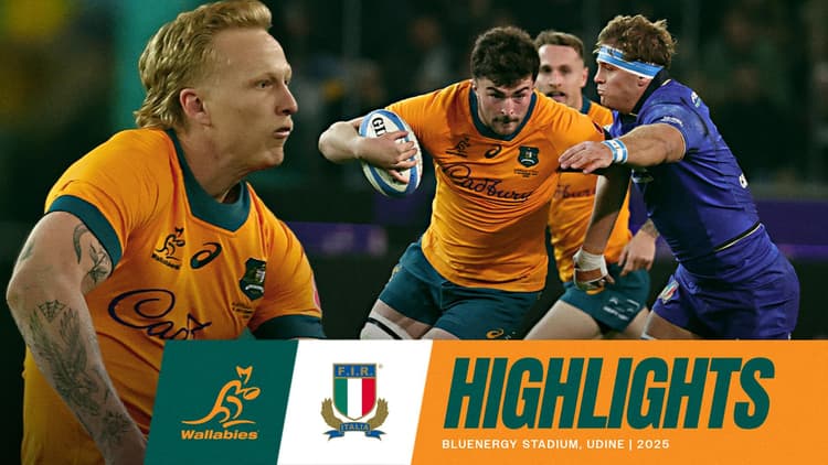 Wallabies v Italy Highlights | Spring Tour 2025