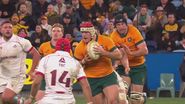 Backrow brilliance from Rob Valetini and the Wallabies