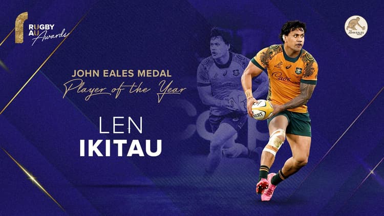 Len Ikitau wins the John Eales Medallist for 2025