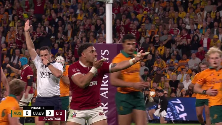 Tuipulotu opens the scoring | Lions Tour 2025
