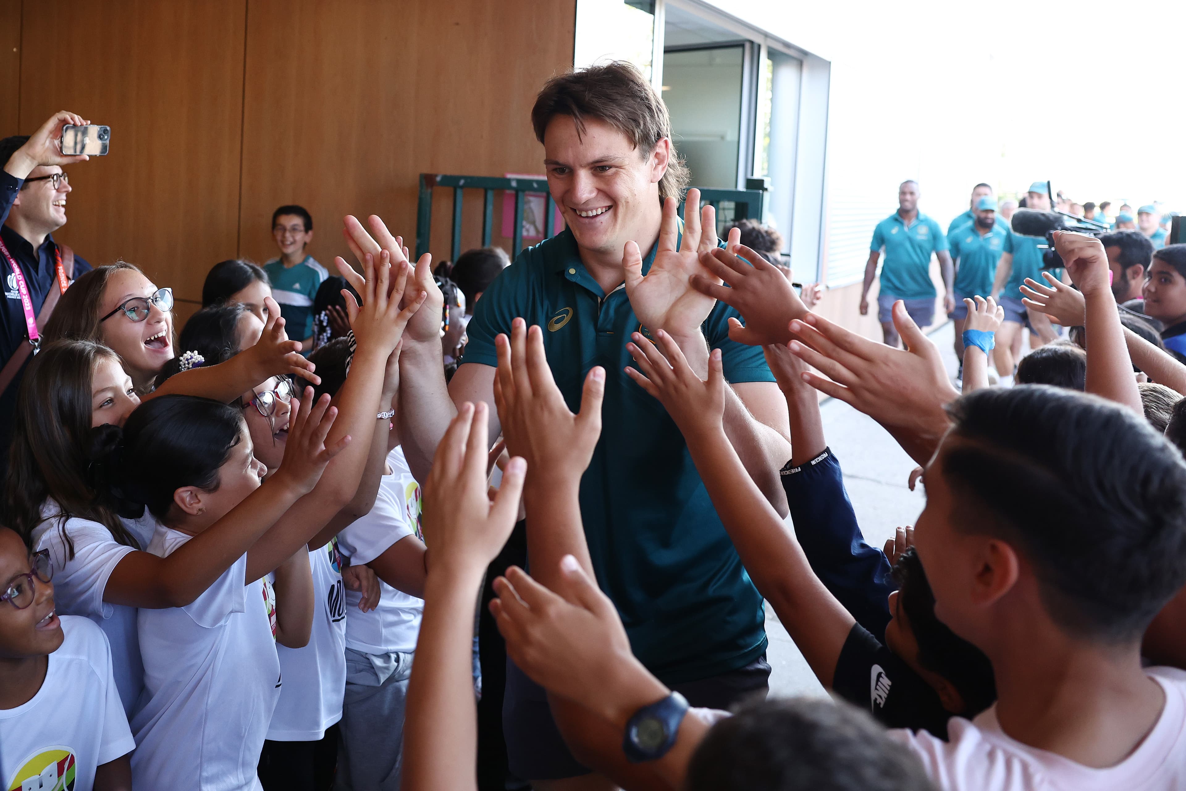 Tom Hooper has re-committed to Australian Rugby until the end of next year. Photo: Getty Images