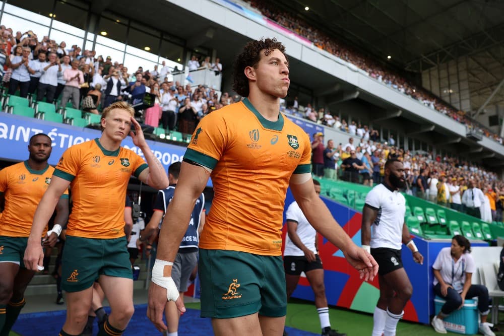 Mark Nawaqanitawase and the Wallabies aren't buying into the bonus point discussions. Photo: Getty Images