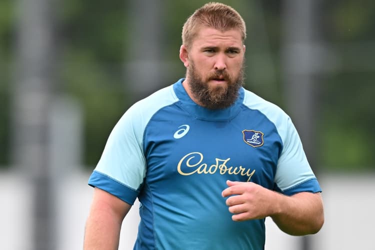 Aidan Ross is ready to become the fifth player to pull on the gold and black jersey at Test level. Photo: Getty Images