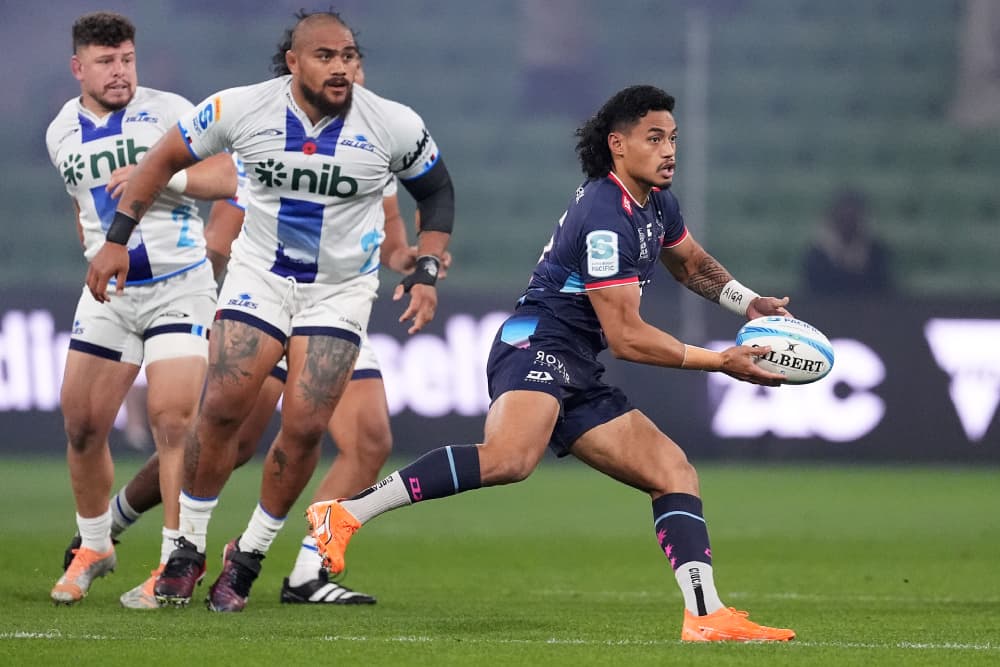 The Rebels face the Blues in Melbourne. Photo: Getty Images