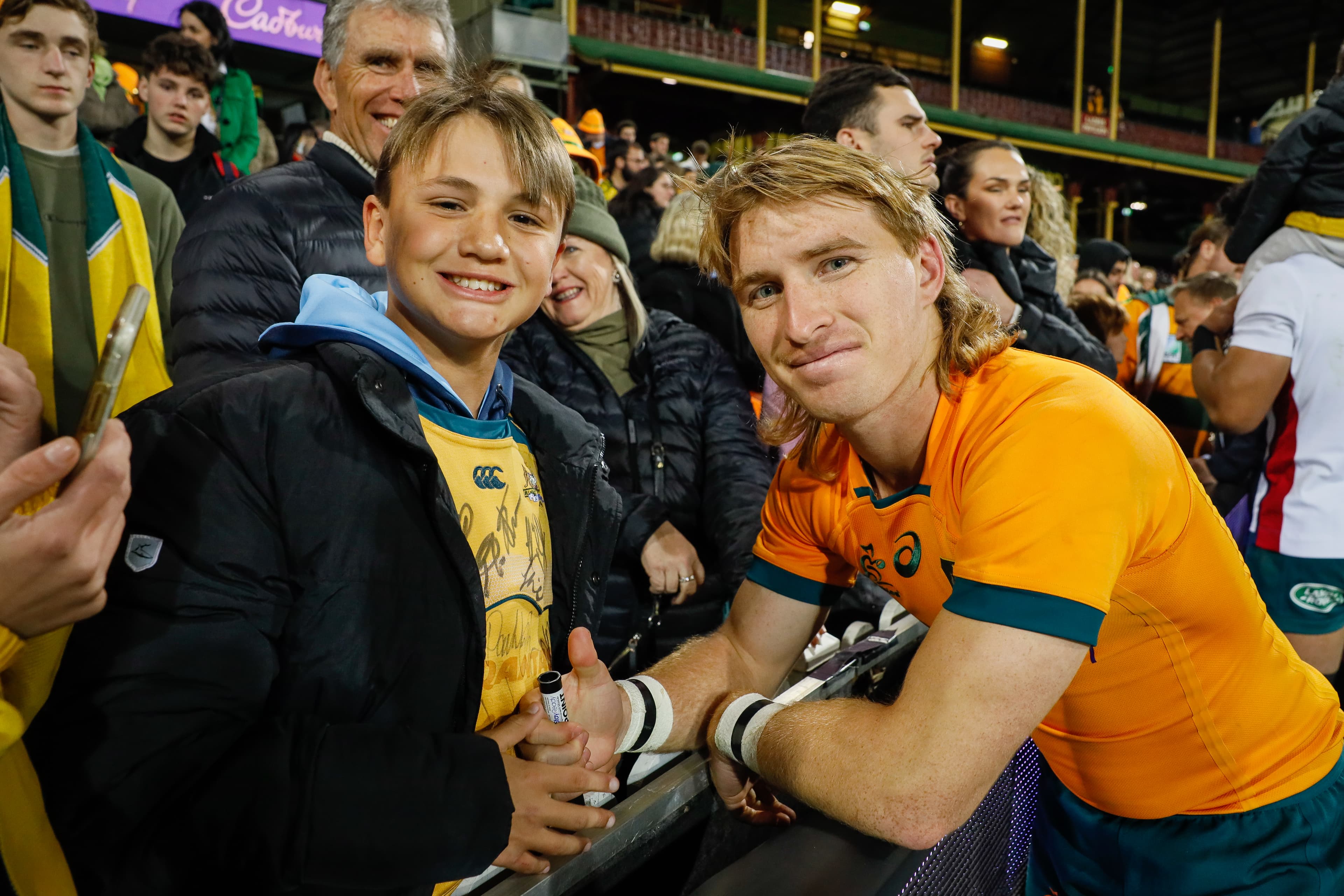 Tate McDermott will be staying in Australian Rugby until at least the end of 2027. Photo: Getty Images