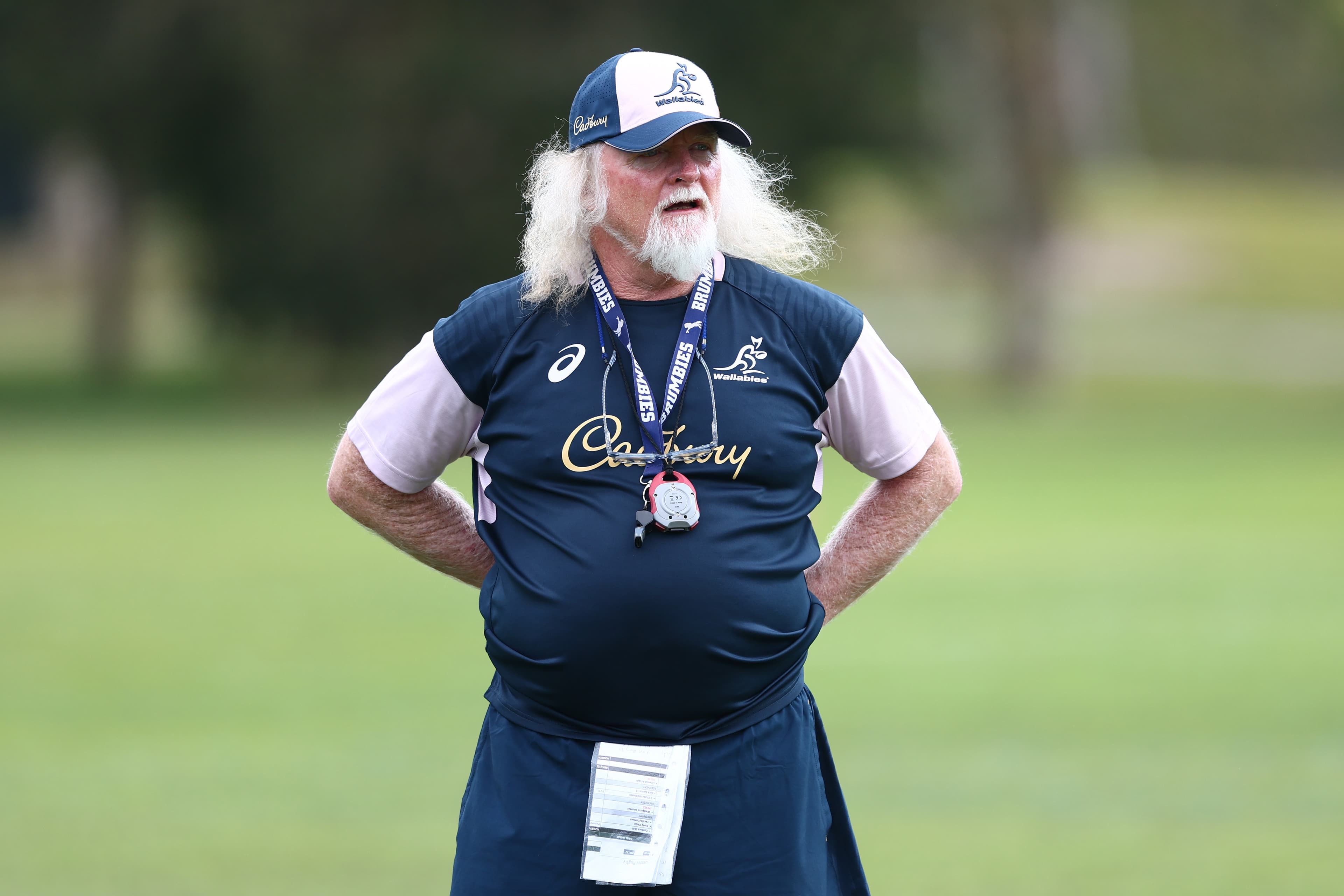 Laurie Fisher will rejoin the Wallabies staff under Joe Schmidt. Photo: Getty Images