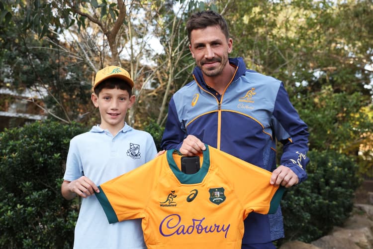Jake Gordon has recovered from injury to return to the Wallabies squad for the Bledisloe Cup Series. Photo: Getty Images