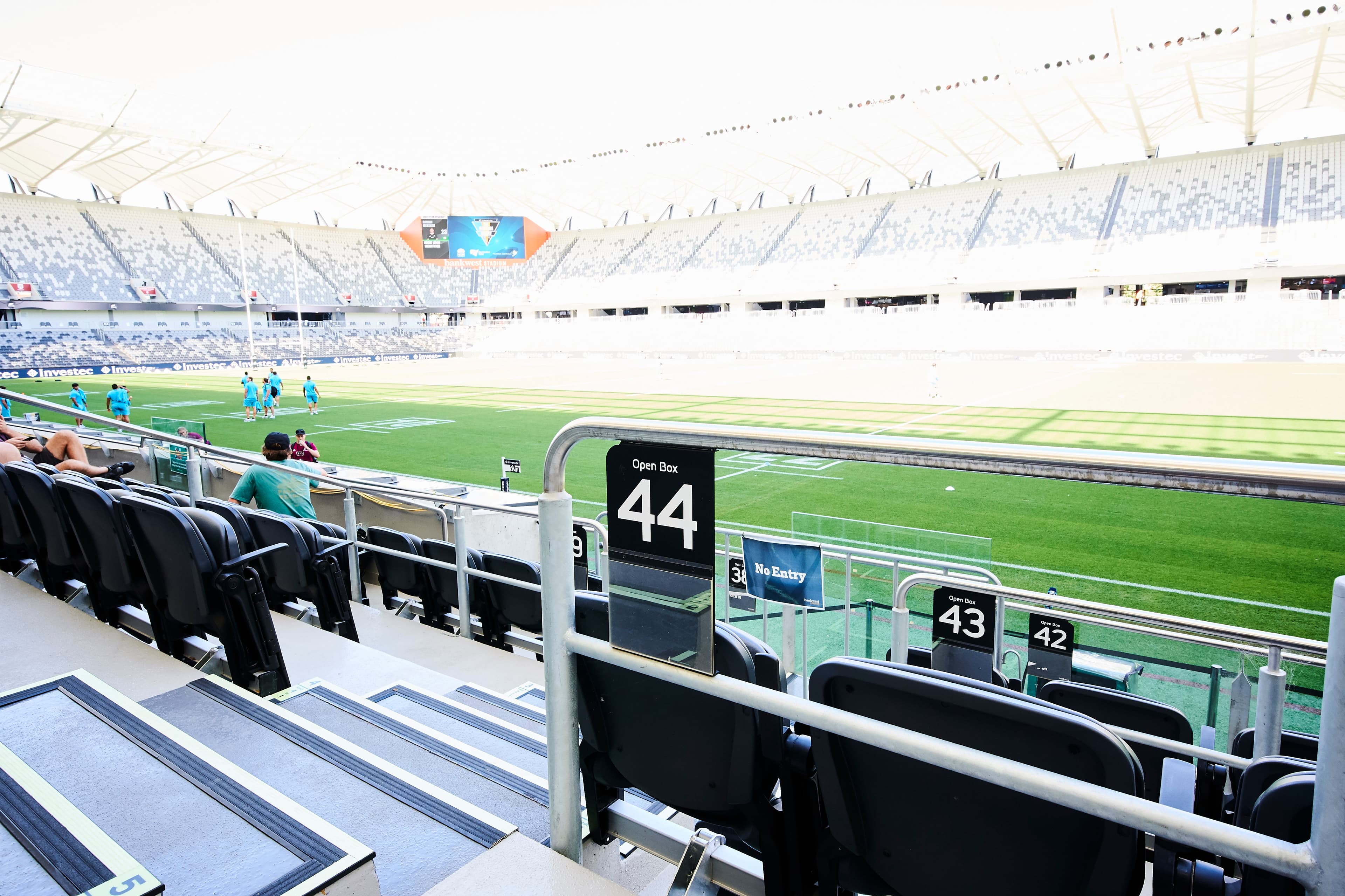 Open Air box Commbank Stadium