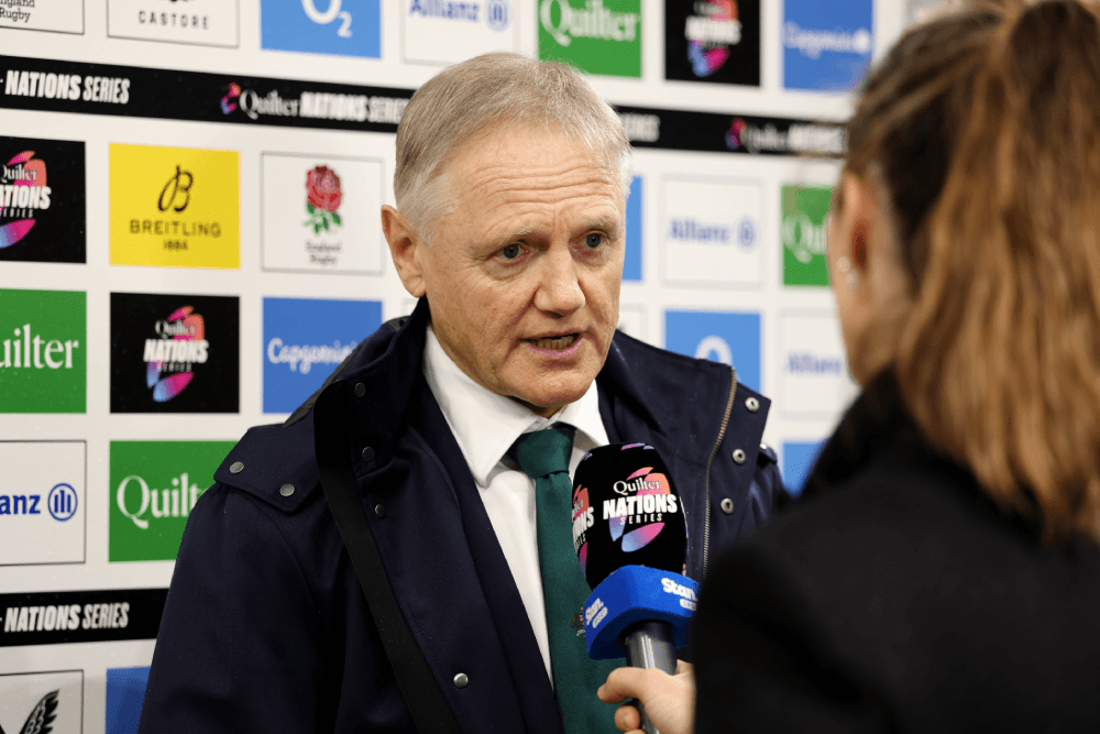 Joe Schmidt has a lot to ponder on following his side's loss to England. Source: Getty
