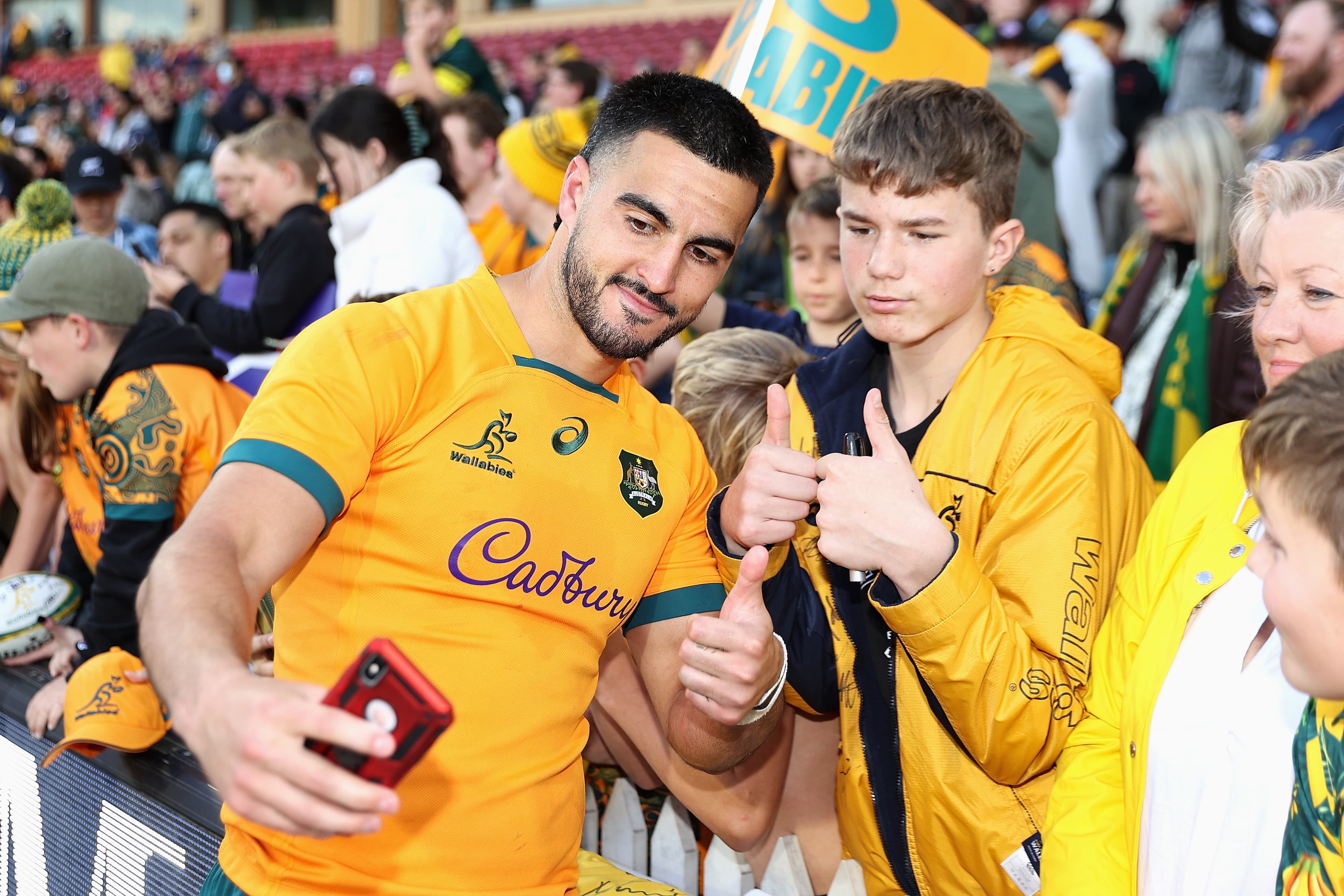 Tom Wright has re-signed with Rugby Australia and the ACT Brumbies. Photo: Getty Images