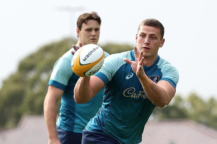 Josh Canham is loving life in Wallabies camp. Photo: Getty Images