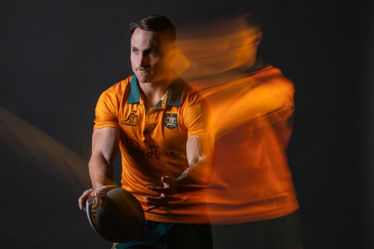 Corey Toole is set to become Wallaby number 992 on Saturday evening in Cape Town. Photo: Getty Images
