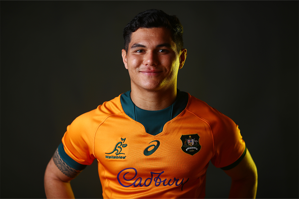 Noah Lolesio has re-committed to Australian Rugby until the end of 2024. Photo: Getty Images