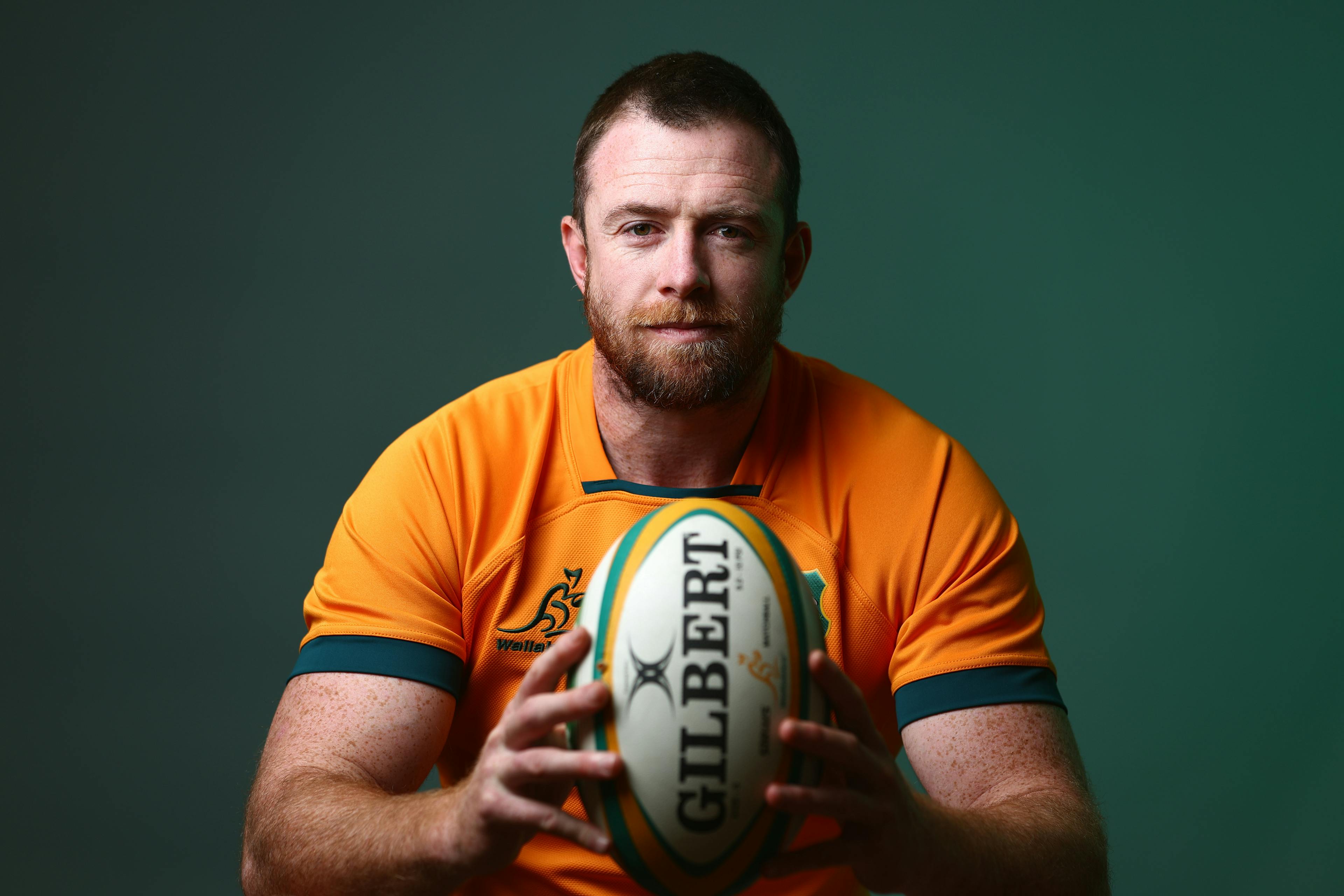 Jed Holloway made his debut for the Wallabies in 2022. Photo: Getty Images