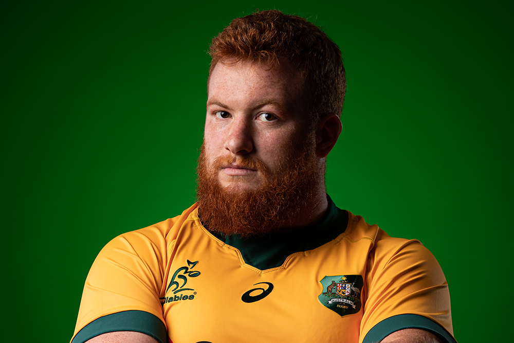 Harry Johnson-Holmes has re-committed to Australian Rugby. Photo: Getty Images