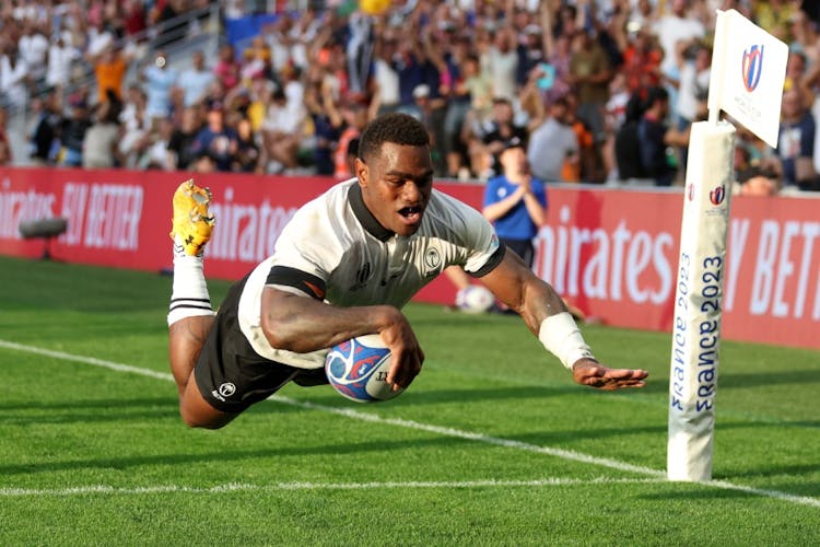 Fiji have overpowered the Wallabies in Saint Etienne. Photo: Getty Images