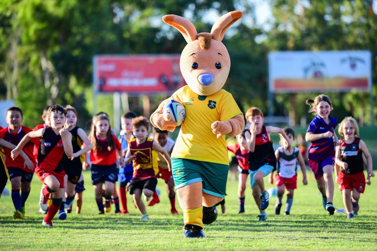 He represents the future of Rugby Australia, uniting and inspiring all of the nation. He is Wally! 