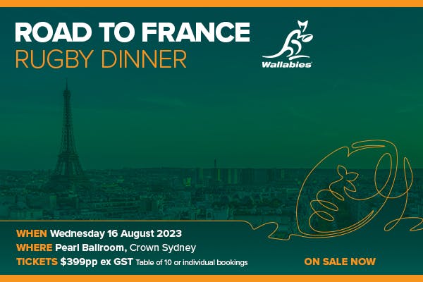 Road to France Rugby Dinner Photo