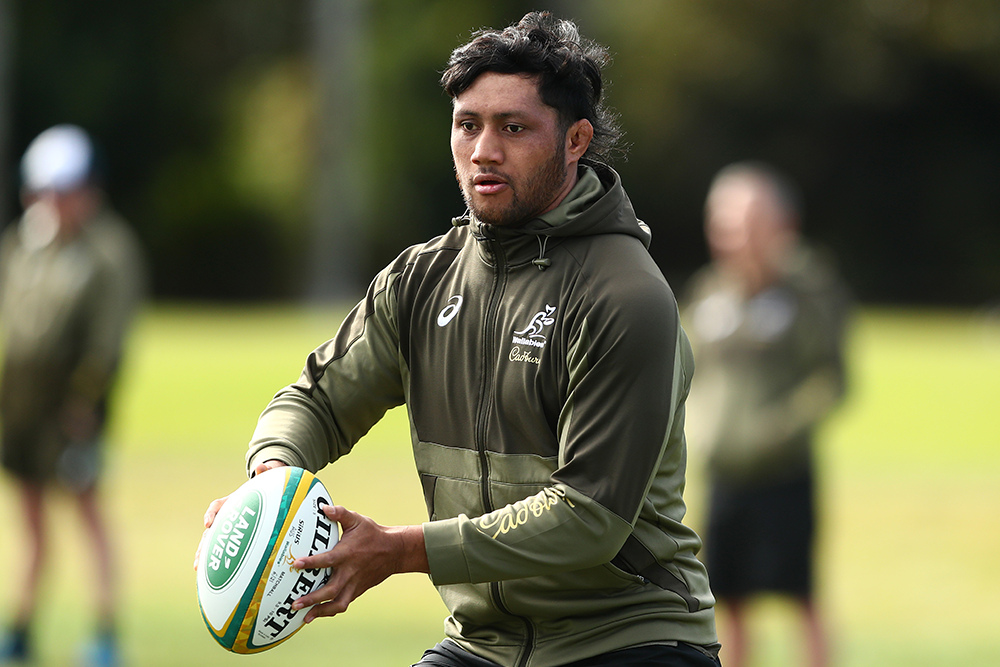 Rob Leota has re-committed to the Rebels and the Wallabies until the end of 2023. Photo: Getty Images