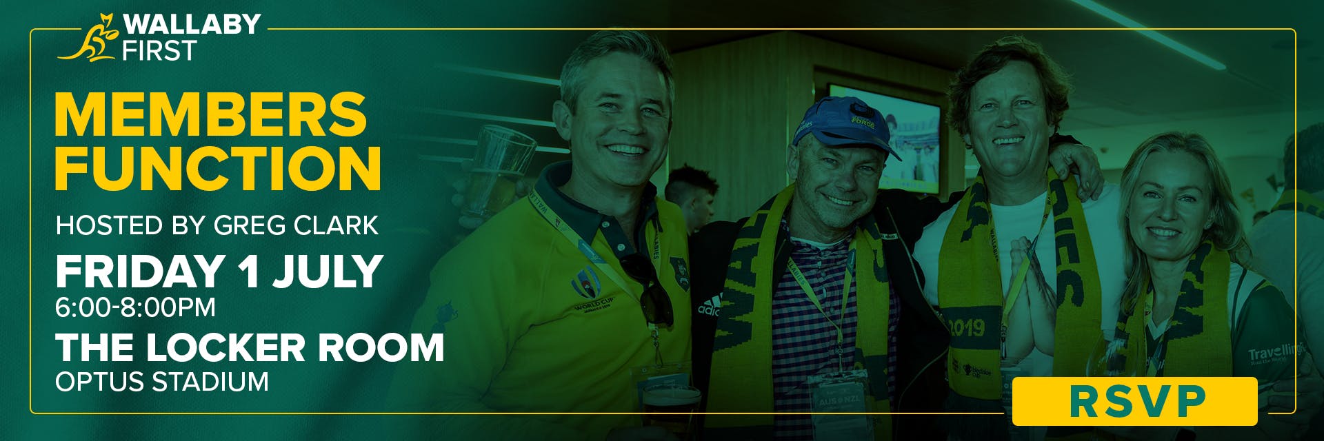 Wallaby First Perth Function