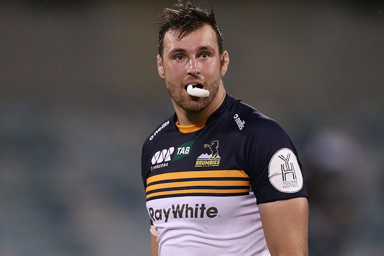 Nick Frost will be wearing Brumbies colours until at least 2025. Photo: Getty Images