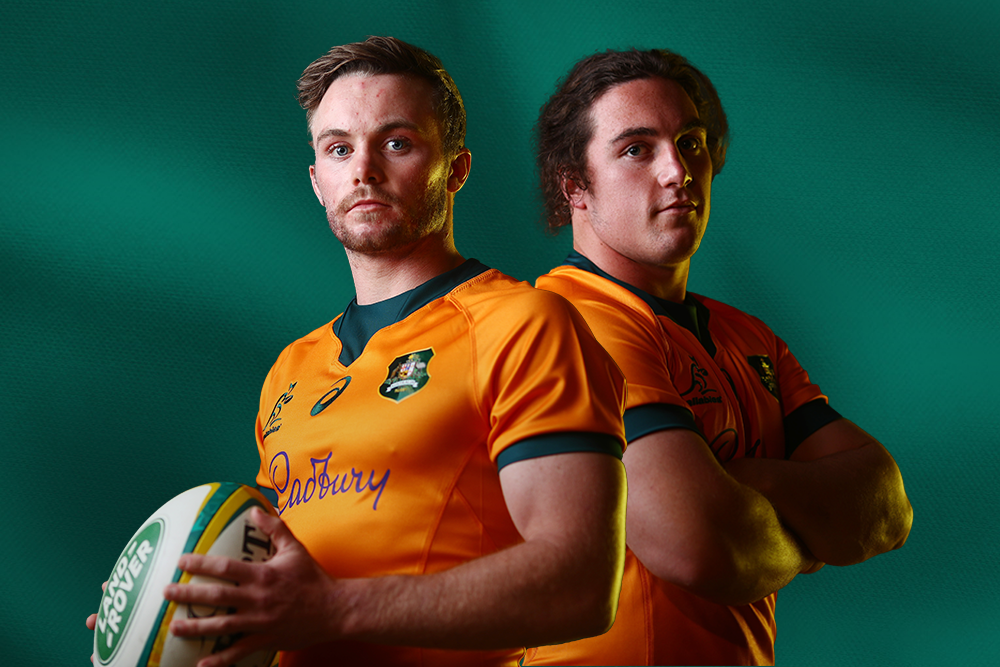 Ryan (left) and Lachlan (right) have committed long-term to Australian Rugby. Photo: Getty Images